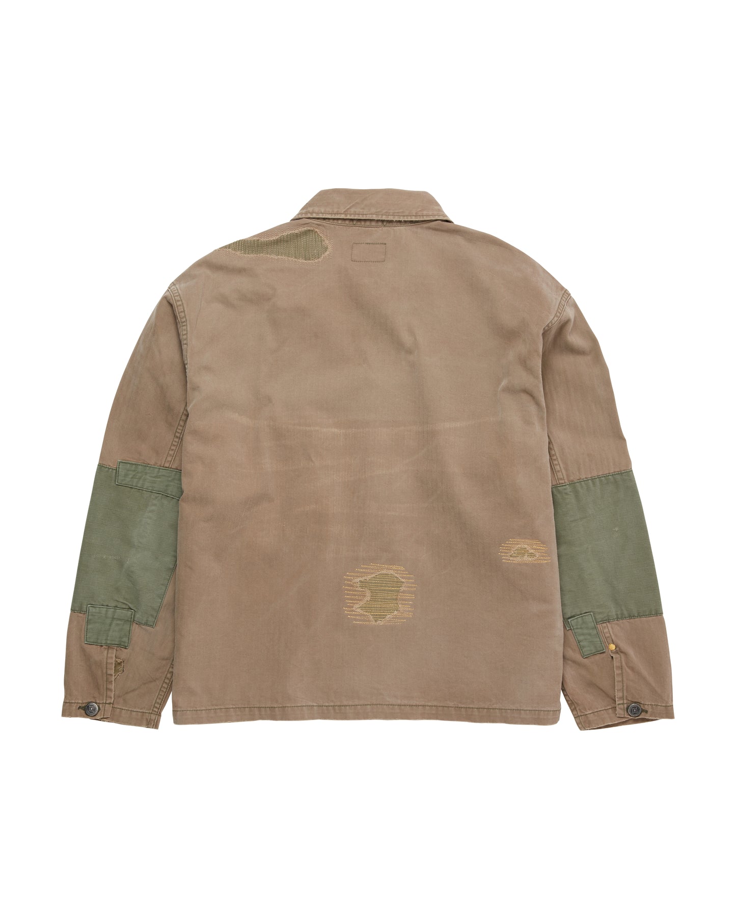MILITARY SHURI HERRINGBONE OVERSHIRT