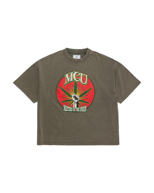 MCU GREEN LEAF TEE - VINTAGE OLIVE