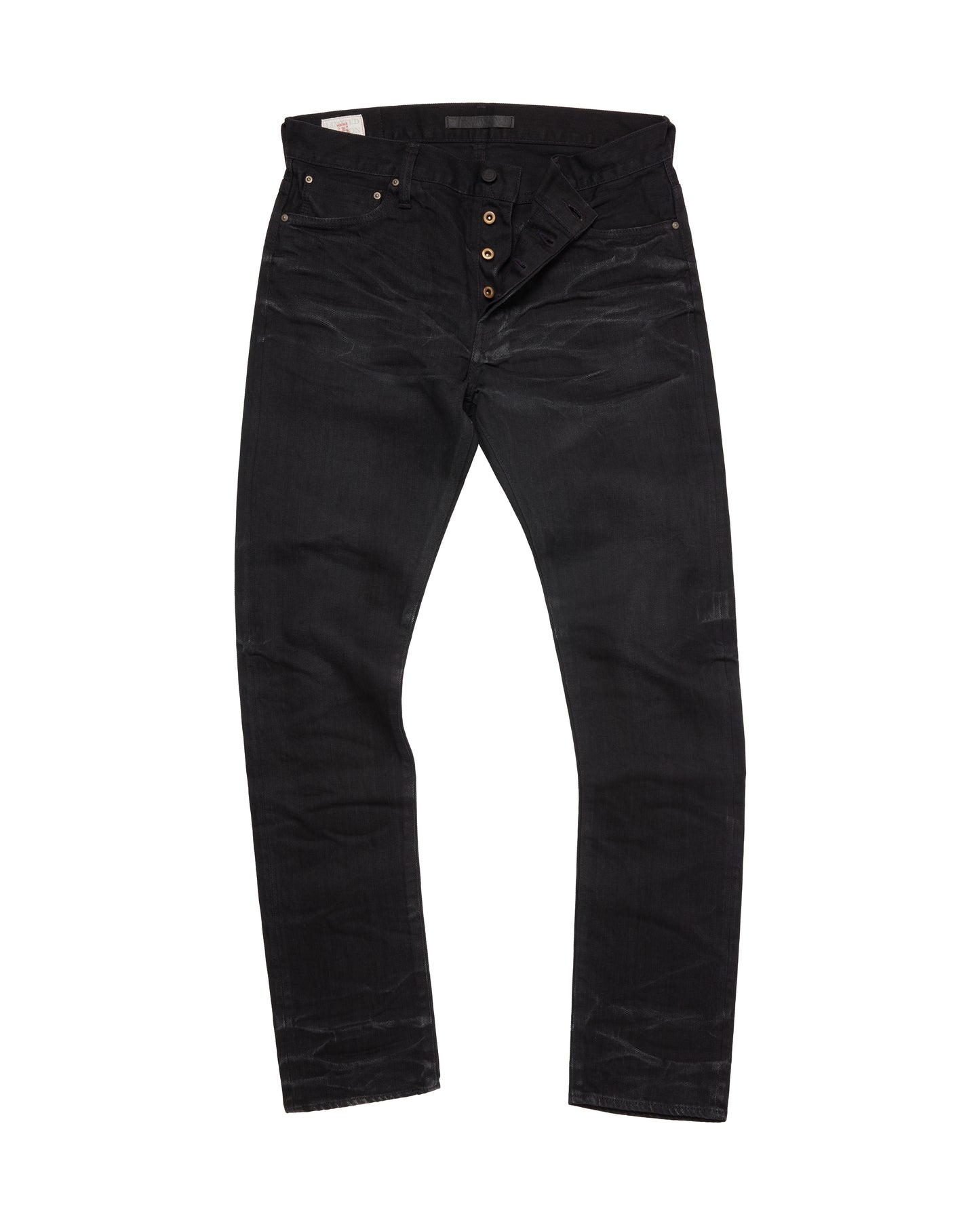 NARA SLIM - OKI BLACK TEXTURE