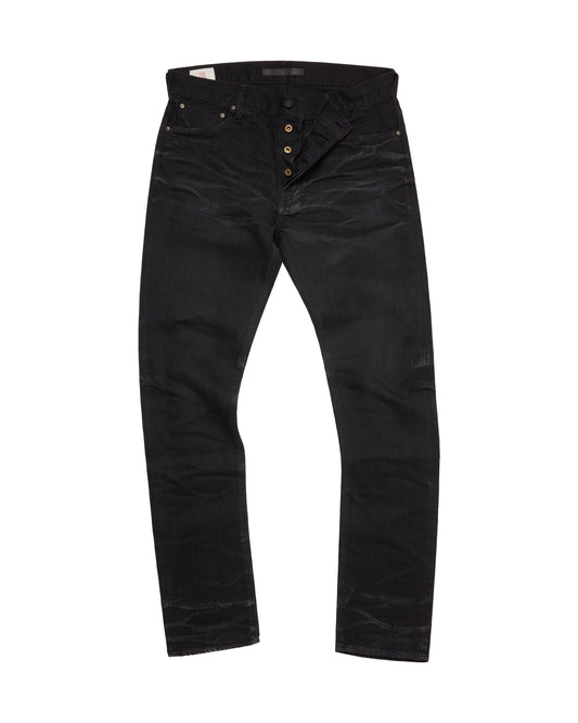 NARA SLIM - OKI BLACK TEXTURE