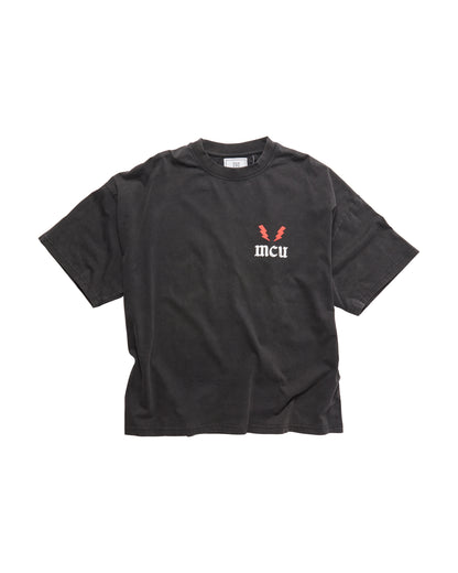 GRANDMASTER FLASH TEE - VINTAGE BLACK